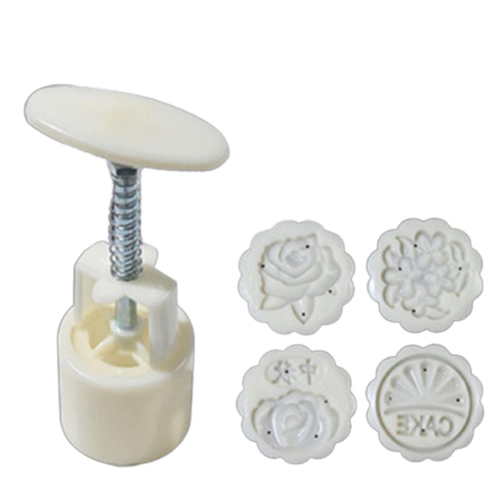 Verschiedene Mooncake Mold Mid-Autumn Festival Mooncake Mold DIY Hand Druck Fondant Dekorationen Werkzeuge Mond Kuchen Form