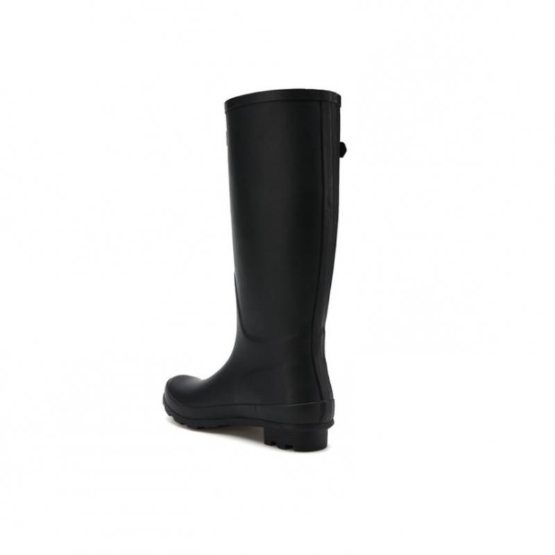 Thommcan Women Rain Boots Long Black W9b00984s11tm
