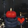3D Snake Heart Silicones Mould Candle Molds Casting Mould Easy Release Epoxy Resin Molds Craft Supplies