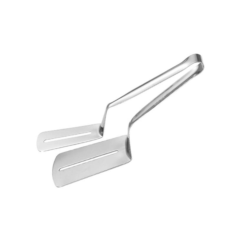 Bratschaufel-Clip aus Edelstahl, multifunktionale Steak-Grillzange, Bratenfisch-Spatel-Clip, Brot-Clip, Haushalts-Küchenwerkzeug