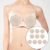 10 Pieces Nipple Cover for Women, Breast Pad, Soft Pasties, Seamless Tape,