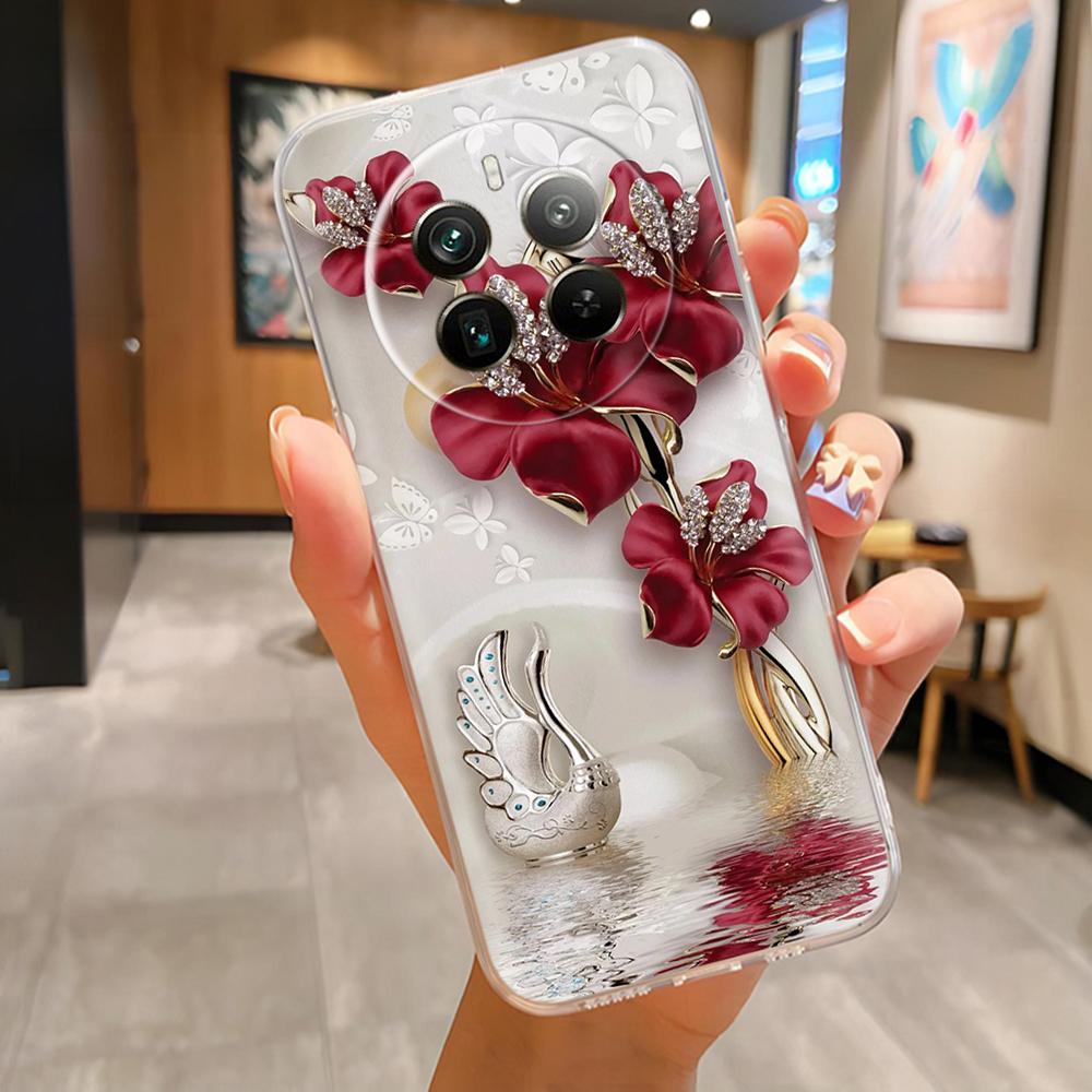 For Realme 12 Plus Case Silicone Soft TPU Back Cover For Realme 12 Pro Plus Realme12 Pro+ Phone Cases Protect Transparent Fundas