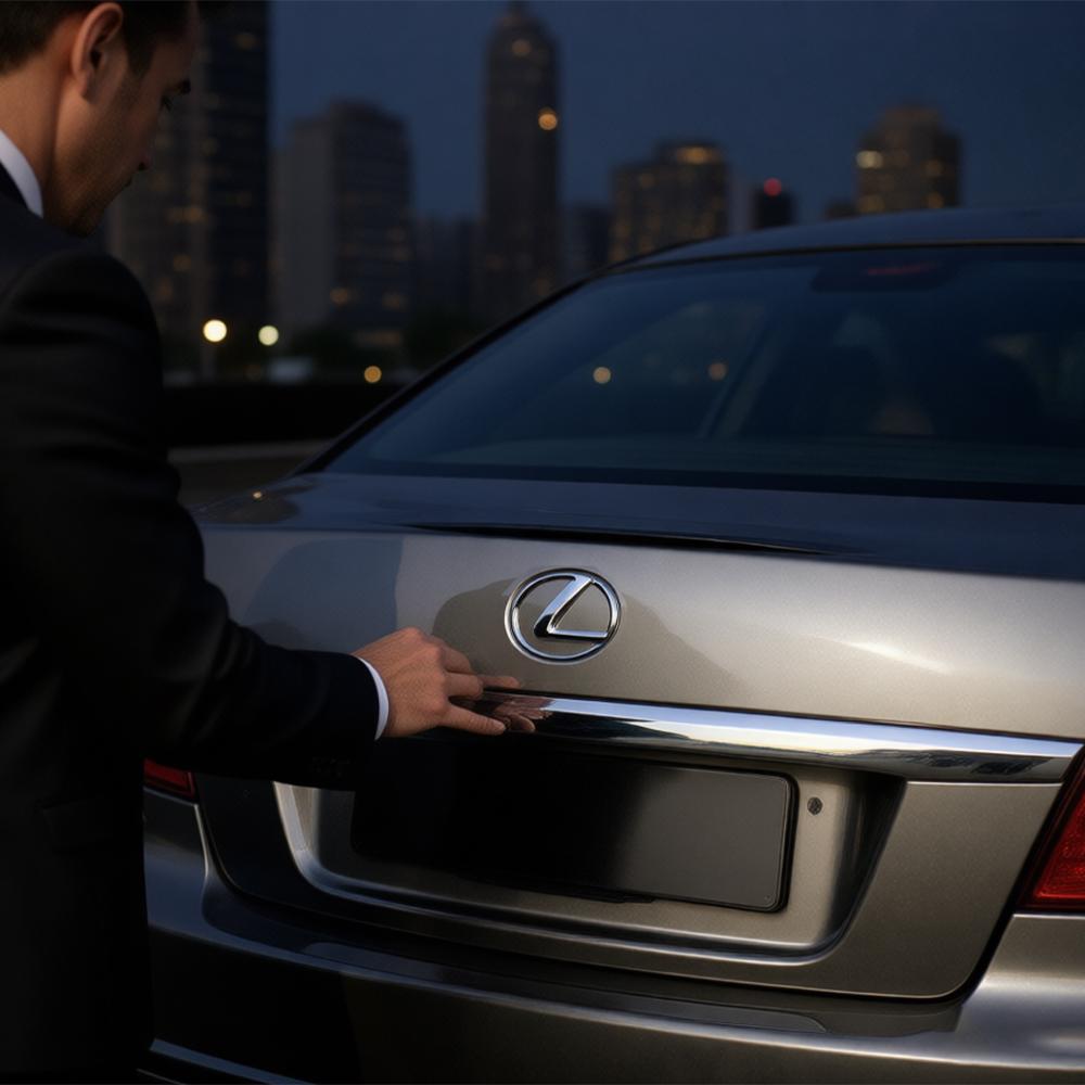 3D samolepka s logem znaku kufru auta Zadní znak Příslušenství Pro Lexus F Sport Lexus LX LC RC GC GX IS250 IS300 IS200 LX570 GS300 Al20