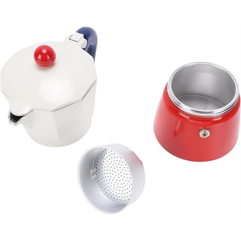 2025 Trend Aluminum Coffee Maker, 150Ml 3 Cups Stovetop Coffee Pot, Italian Espresso Machine For Outdoor Home Camping