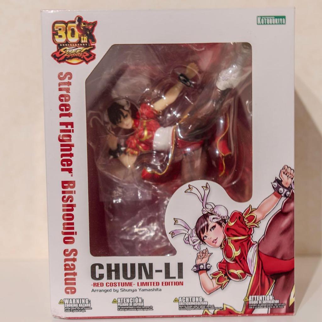 [USED] Kotobukiya Chun-Li Red Costume Limited Edition ENGAWA Street Fighter