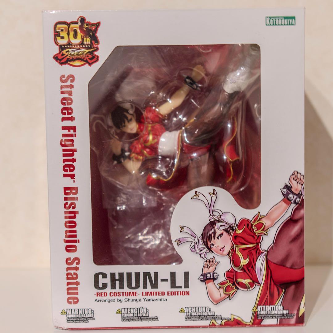 

[USED] Kotobukiya Chun-Li Red Costume Limited Edition ENGAWA Street Fighter
