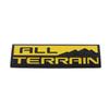 3D Car Styling ALL TERRAIN for Car Hood Fender Trunk Rear Bonnet Nameplate Decal Emblem Badge Sticker
