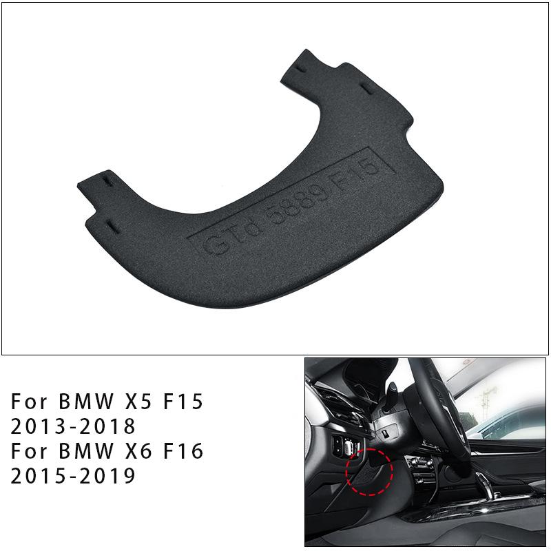 For BMW X5 X6 Steering Wheel Steering Column Lower Trim F15 F16 Steering Wheel Lower Guard Sponge Protective Cover