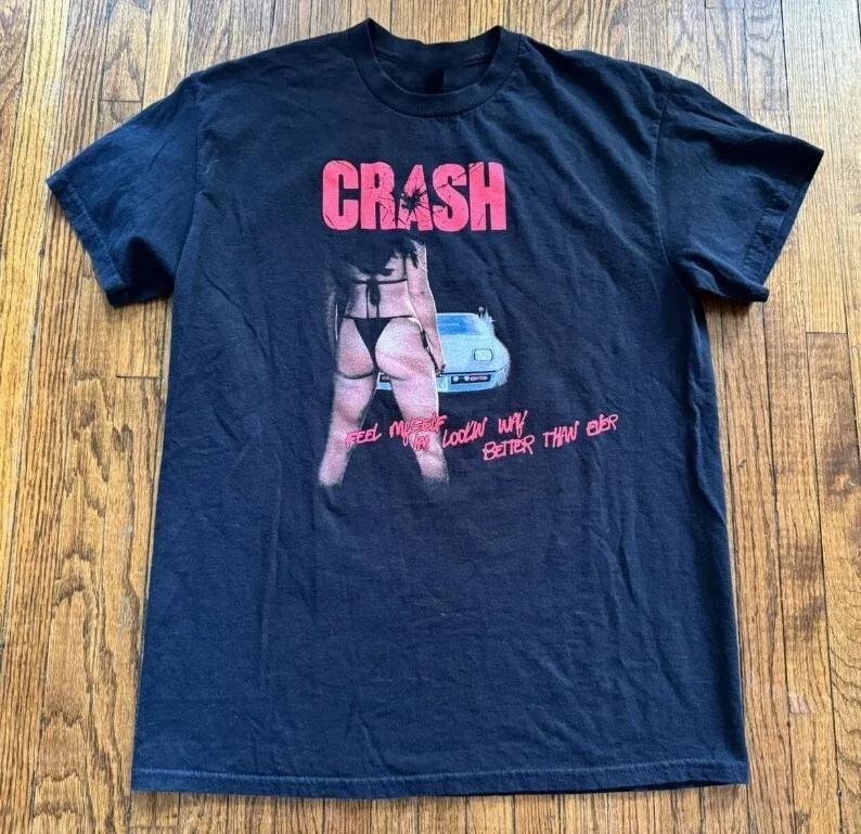 Charli XCX Crash Tour Tee T-shirt Black All Size 3XL