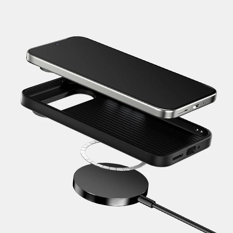 Funda Protectora Patrón Fibra de Carbono de Moda para Google Pixel 10 9 Pro XL Aleación Lente Cargador Inalámbrico Magnético Cubierta a Prueba de Golpes