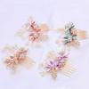 Hair Accessories Women'S Premium Flower Paint Hair Comb Wedding Bride Wedding Styling Dance Performance New Hair Accessories
