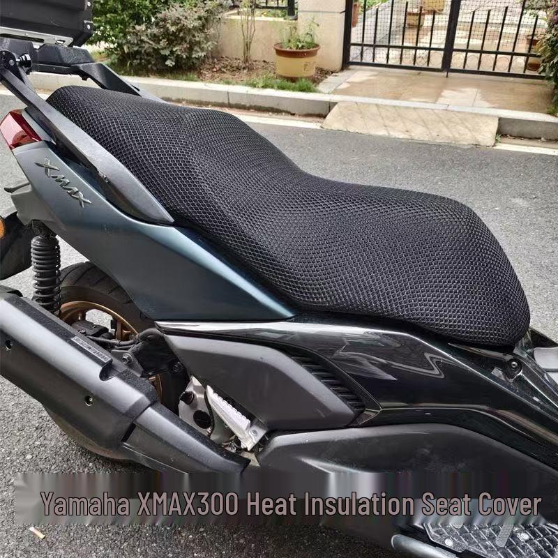 

Yamaha XMAX300 3D Honeycomb Breathable Seat Cushion & Sun Protection Cover Full Mesh чёрный