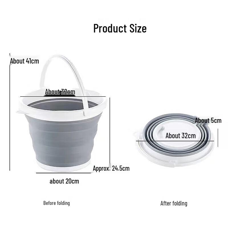 Portable Folding Multi-function Storage Bucket