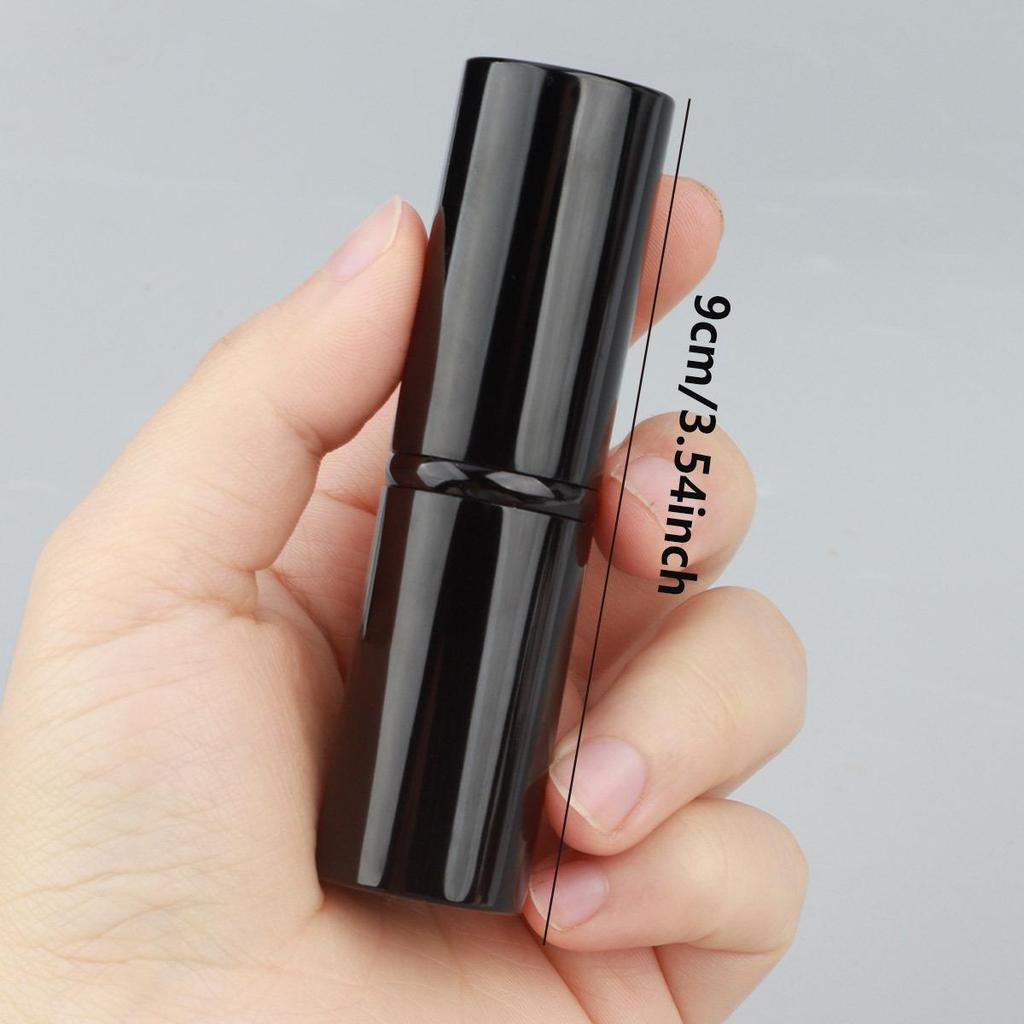 Portable Retractable Makeup Brush - Multifunctional, Dustproof, Blush & Powder Beauty Tool.