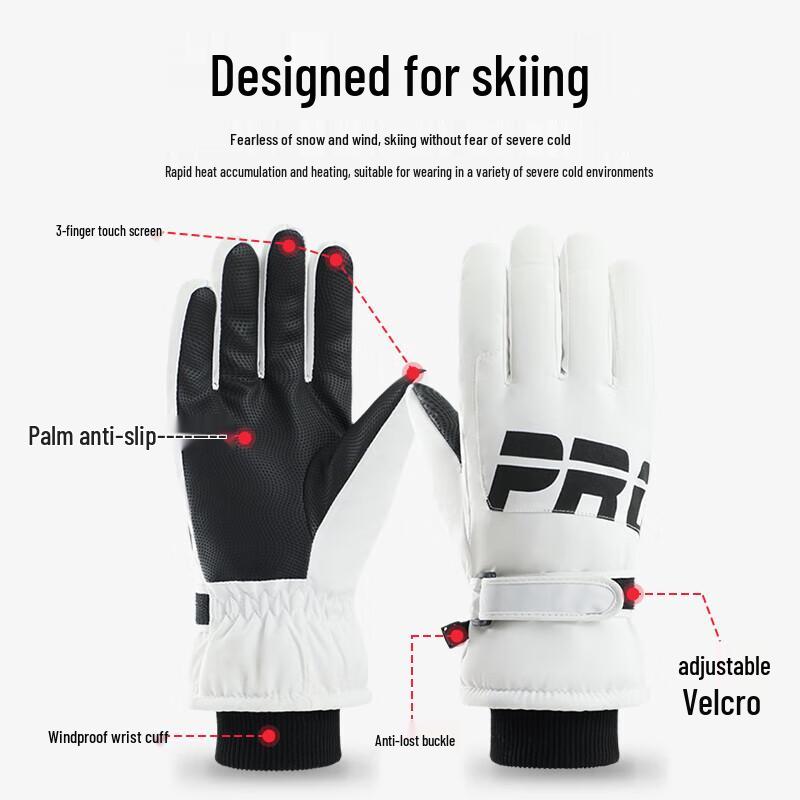 Warm Touchscreen Ski Gloves
