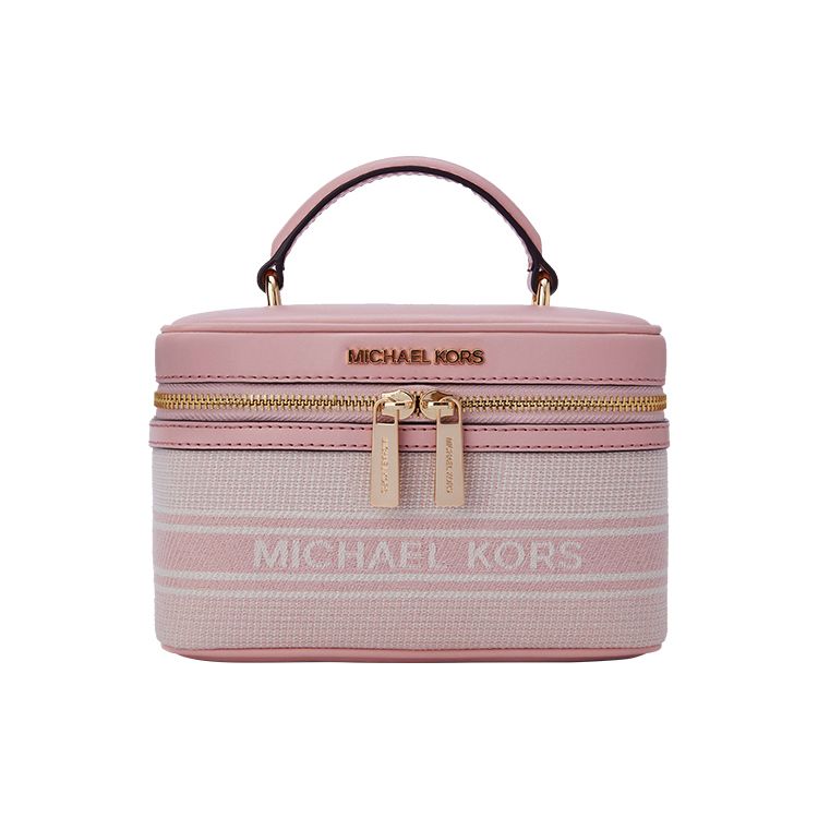 

Michael Kors Jet Set Metallic Hardware Faux Leather Shoulder Crossbody Handbag Medium Women handbags Beige Pink 35T2GTTC6I-688 Basic Set (Bag+Dust Bag)