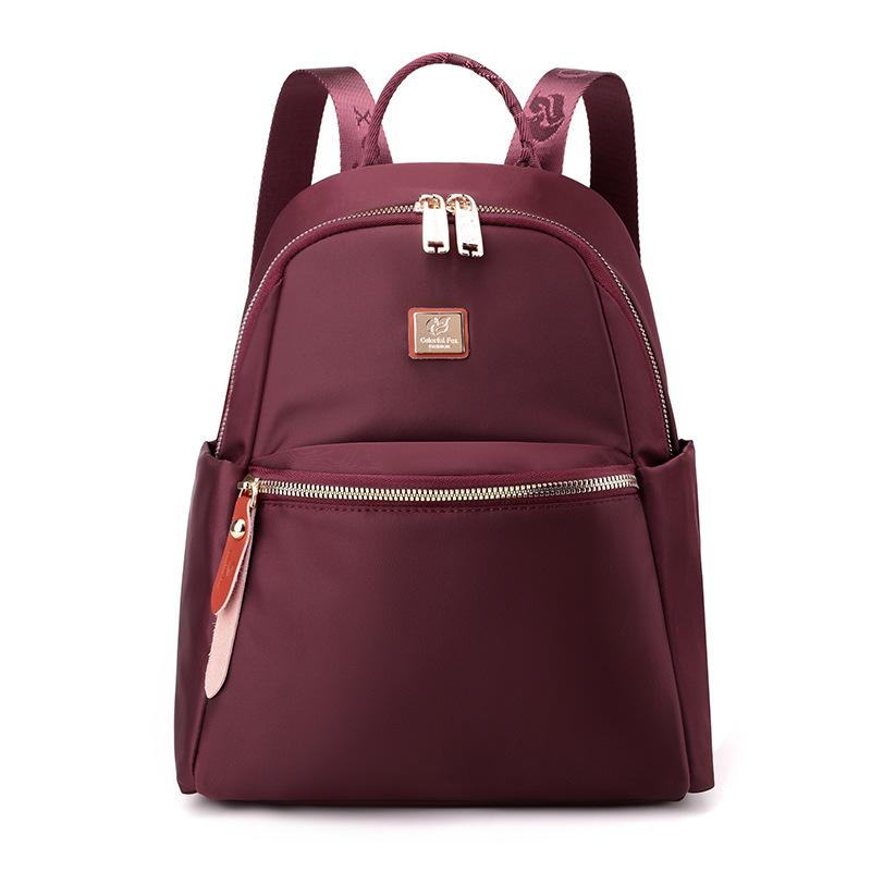 

Colorful Fox2025 New Women s Fashion Trend Backpack Outdoor Leisure Large Capacity Travel Backpack