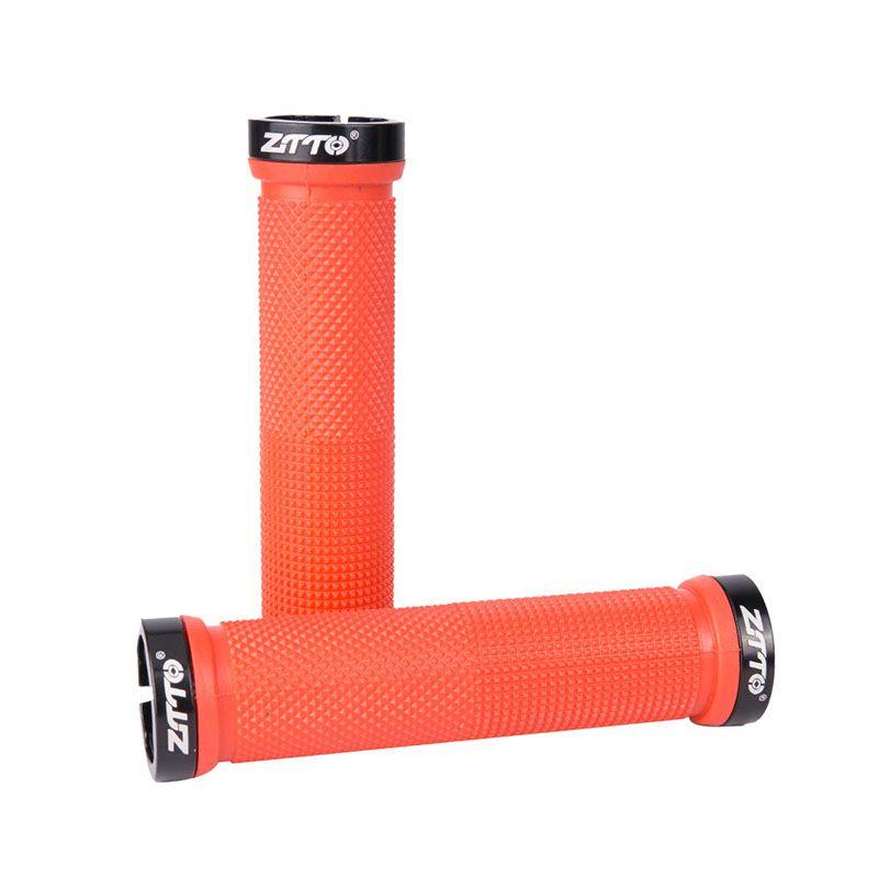 Handlebar Grips Bike Antiskid Rubber Bicycle Mountain Lock On Mtb Road Bmx