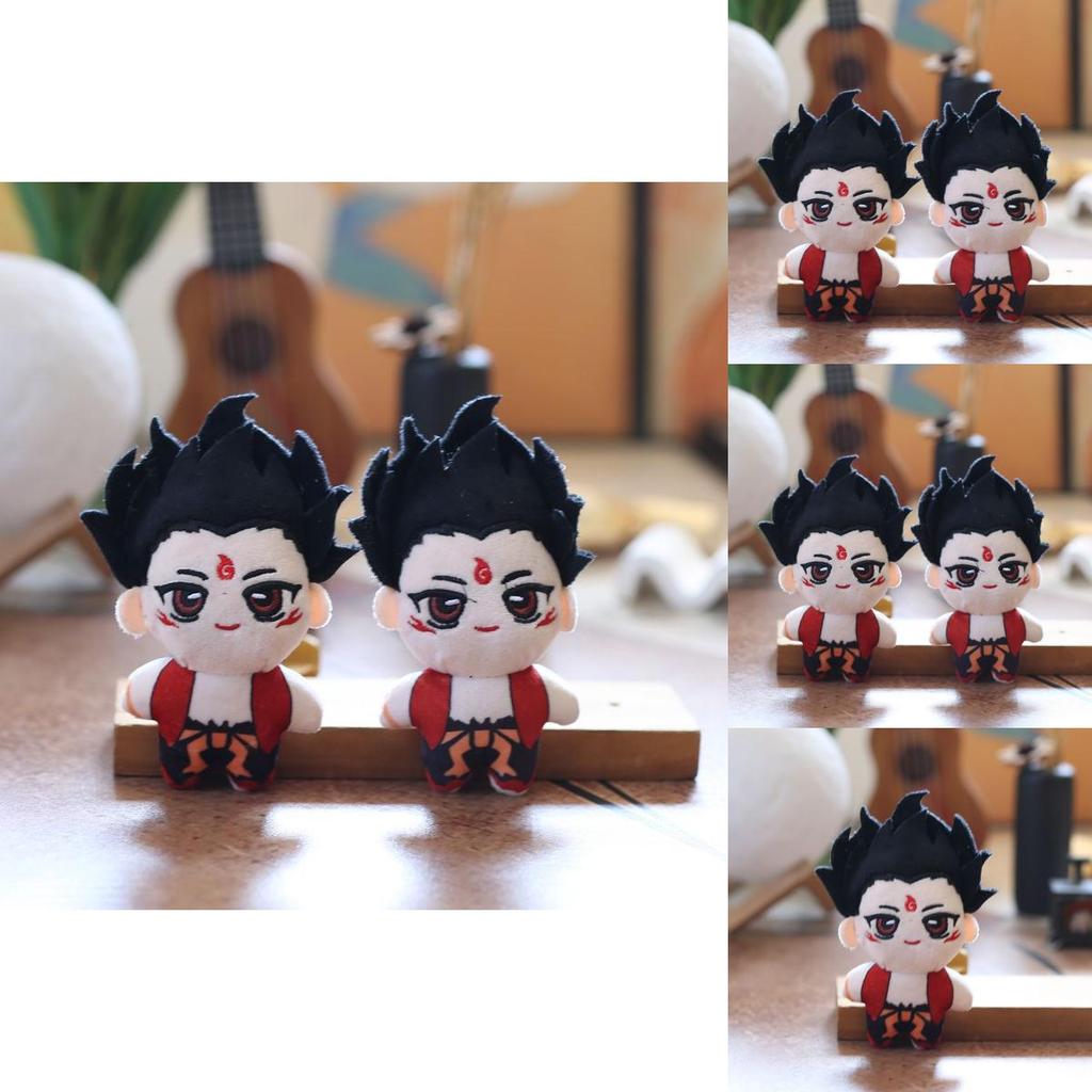 Nezha Wild Hair Plush Keychain Super Soft Stuffed Toy Bag Charm Gift Collectors