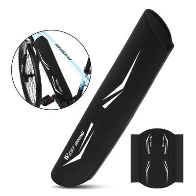 Kryt baterie Ebike Prachotěsný Ochranný kryt rámu elektrického kola Reflexní baterie Ebike