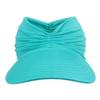 Sun Pleated Visor Hat  Empty Top Baseball Sun Cap Ladies Sun Hats with UV Protection Beach Sun Hats for Women