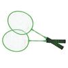 Badminton Racket Set Split Type Soft Nylon Handle Shock Proof Iron Alloy Double Badminton Racket for Boys Girls