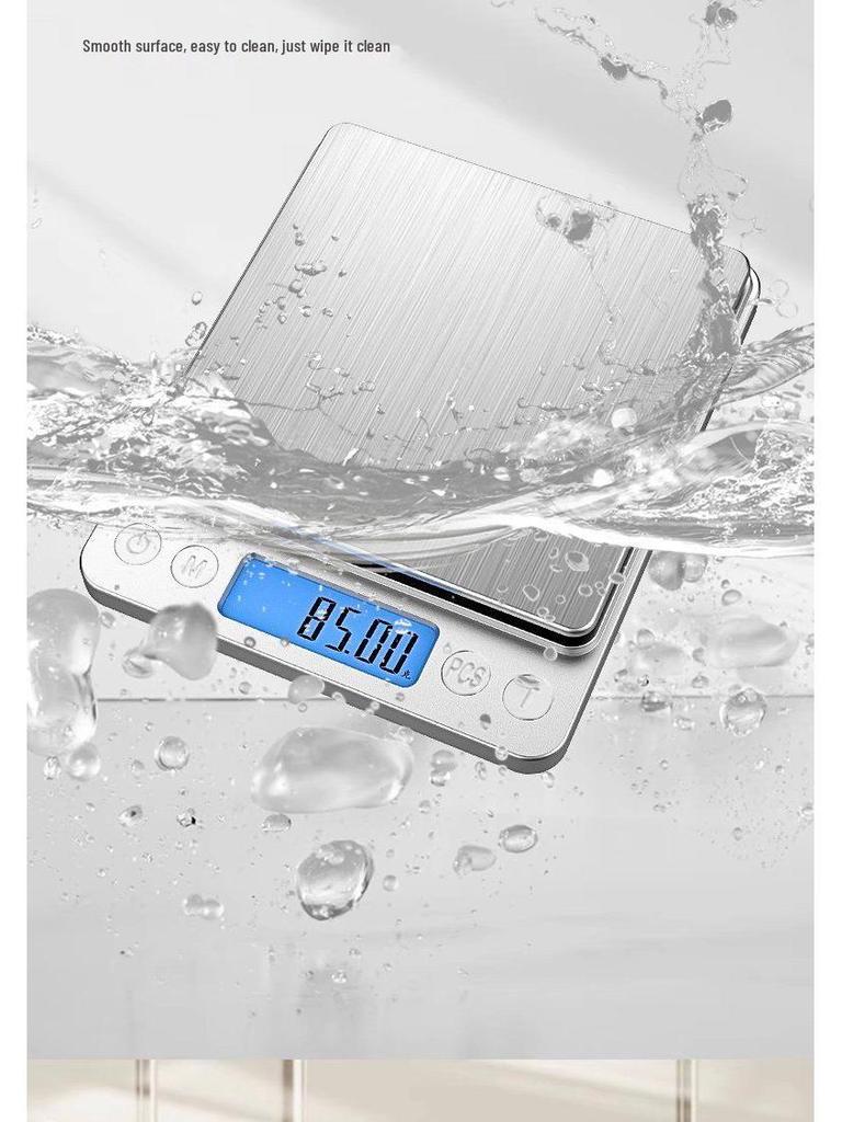 Köksvåg med hög precision för bakning och matlagning