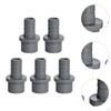 5Pcs PVC Pond Pool Hose Pipe Adaptors Accessory Replace Parts Hosetail Connector Barb Tail