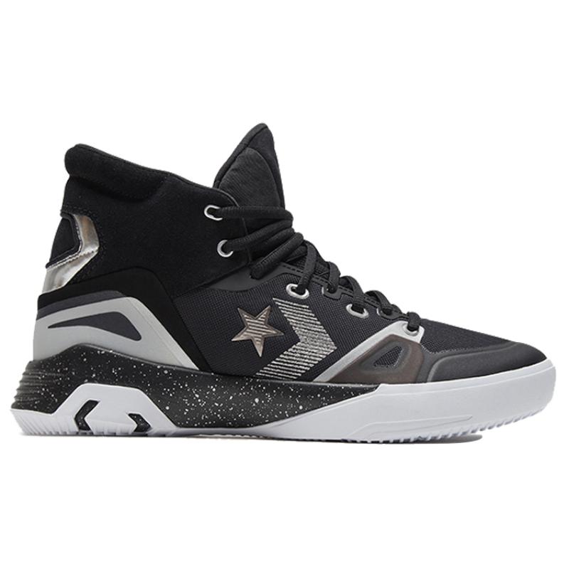 Converse G4 Comfortable and Versatile High-Top Practical Basketball Shoes Unisex Black