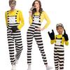 New Halloween Costumes Adult Parent-child Costumes, Movie Thieves and Minions Uniforms
