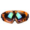 x500Colorful Ski Goggles for Adults and Children, Single-layer Snow Protection Goggles, Windproof Goggles, Off-road Motorcycle Goggles, Outdoor