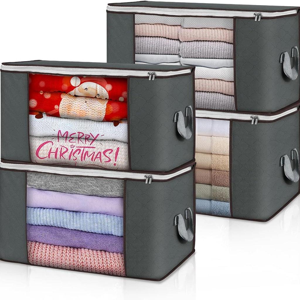 Non-woven Dustproof Moistureproof Wardrobe Quilt and Clothes Storage Bag