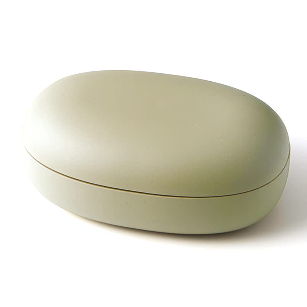 

Takenaka lunch box mayu lunch box M light khaki 480ml+200ml