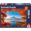 Puzzle - SCHMIDT SPIELE - Paysage D'automne Au Fuji - 1000 Pièces - Adulte - Mixte