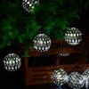 30LED / 20LED Options Solar String Lights Solar Powered 8 Lighting Modes Outdoor Fairy Lights Waterproof Ball String Lights