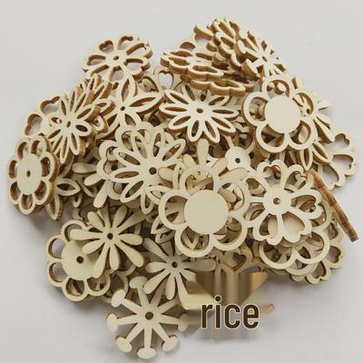 Origin Source Wooden Flower Slice Educational DIY Toy: Handmade Painting & Sticker Creative Model for Kids