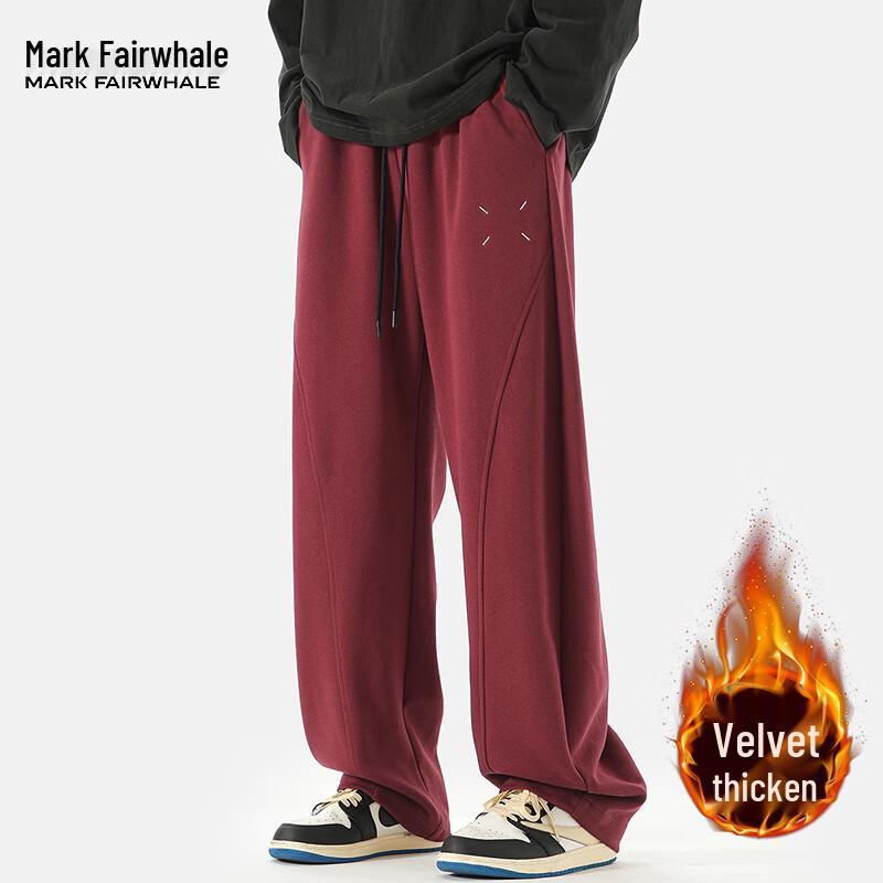 Mark Fairwhale Men's Casual Straight-Leg Sweatpants