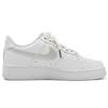 Nike Air Force 1 Air Force 1 Abrasion Resistant Balance Low top Skateboard Shoes Unisex White Silver CW2288-111(Team55-)