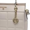 Michael Kors quilting Shoulder Bag Handbag leather pink beige Women 30FIGUSS6L Used