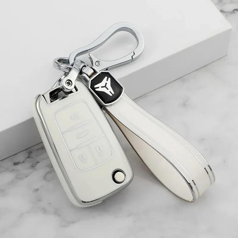 Car Remote Key Case for Chevrolet Cruze Aveo Trax Opel Astra Corsa Meriva Zafira Antara J Buick TPU Protective Shell Fob