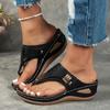 Flip Flop Heels Sandals For Women Flip Flops For Ladies Summer Wedges Shoes Women Slippers Bohemian Sandals Fashion Talons Femme