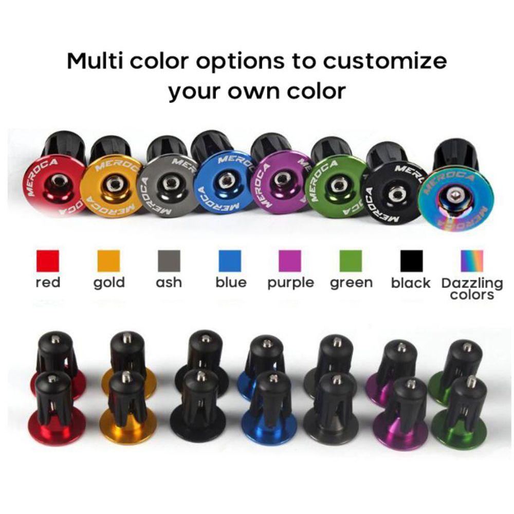 Cycling Handlebar End Plug Bicycle Grips Cover Handlebar Caps Bike Bar End Plugs Bicycle Grip