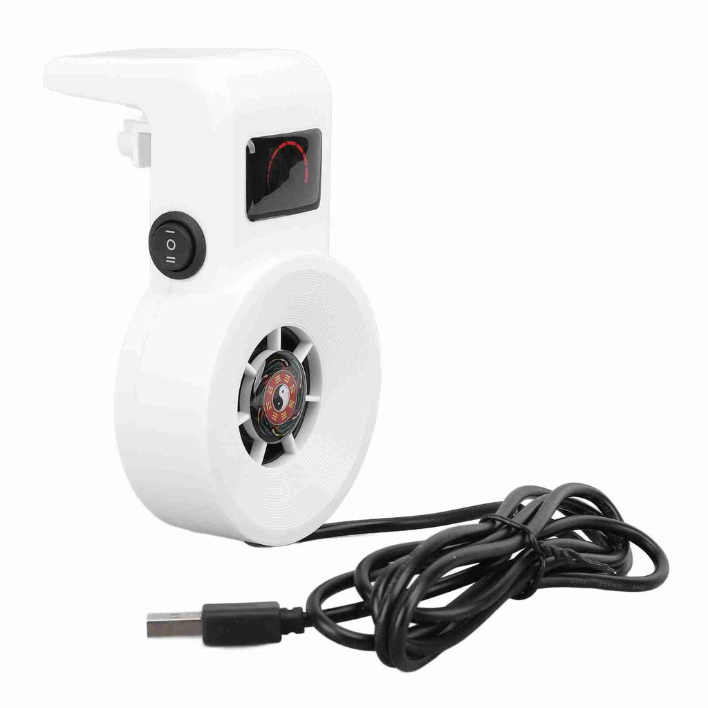 Aquarium Cooling Fan USB Connection Quiet Running Space Saving Fish Tank Cooler Fan for All Seasons