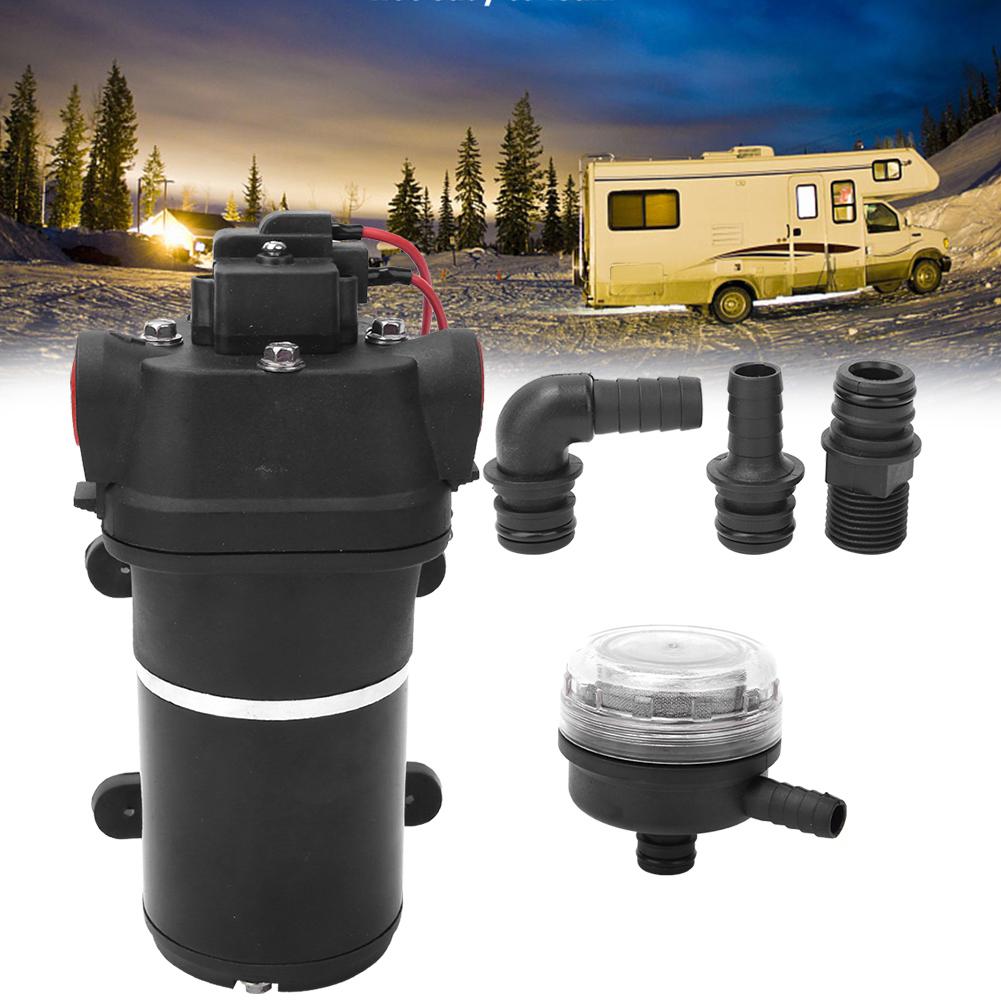 12V Outdoor Miniature Electric Pressurize Diaphragm Pump Shakeproof DC Self Priming Water Pumps