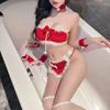Mu Cheng Red Bunny Girl Lingerie Set - New Year & Christmas Edition
