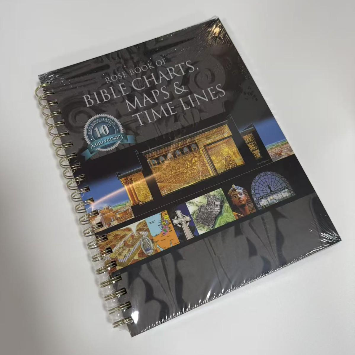Popular Coil-Bound Bible Charts: Time & Travel Scenery NC32 Time and Travel Scenery Chart