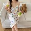 Women Bath Skirt Polka Dot Bath Towel with Adjustable Shoulder Straps Skirt Style Bath Wrap Bathrobe for Shower Bath Spa