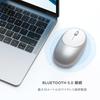 SATECHI M1 Wireless Mouse, Aluminum (USB-C Rechargeable, 1200 DPI, Ergonomic Design, Bluetooth Mouse, Compatible with MacBook Air & Pro, Laptops,
