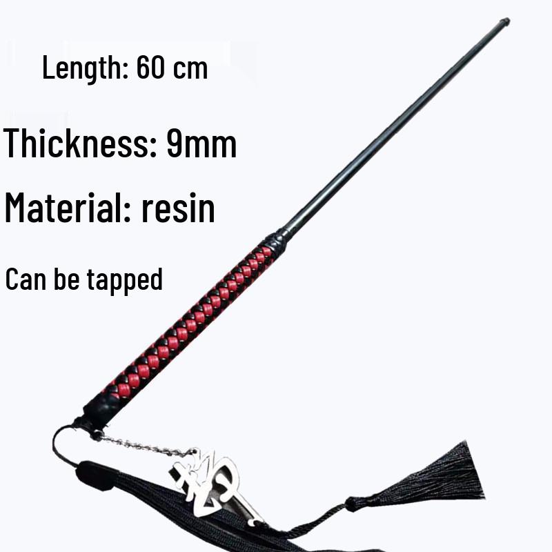 Bamboo Rattan Cane for Teachers: Soft Resin Whip Baton for Classroom and Home Instruction