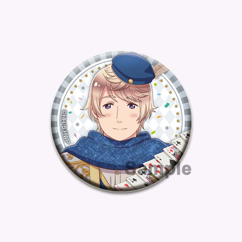 

32/44/58 мм Hetalia World Stars аниме круглая брошь ручной работы изысканные эмалированные булавки для лацкана для подарочной одежды шляпа аксессуары для рюкзака 44mm